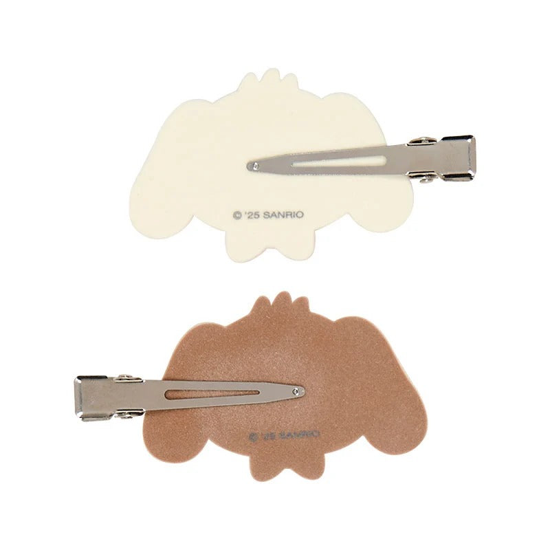Sugarbunnies Besties Flocked Mini Hair Clip Set - Image 3