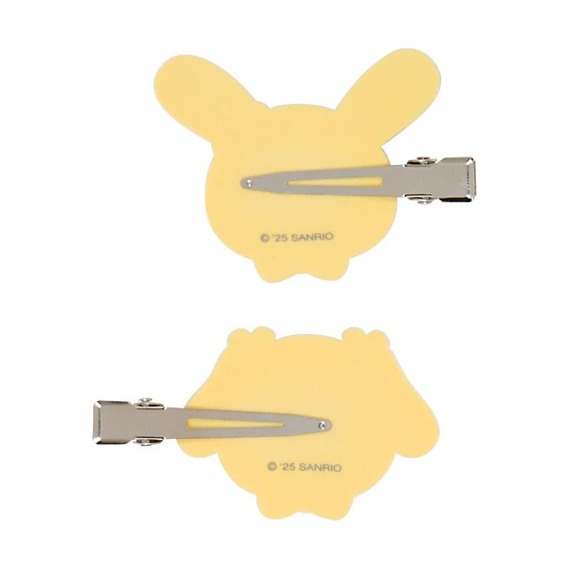 U*SA*HA*NA Besties Flocked Mini Hair Clip Set - Image 4
