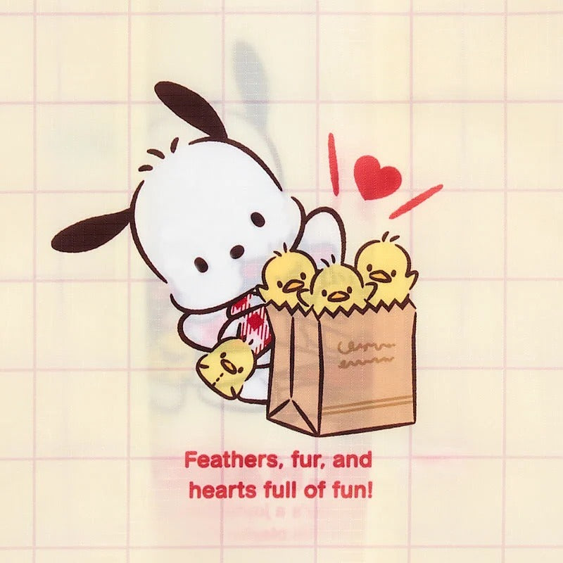Pochacco Reusable Tote Bag (I Love Pi-Chans Series) - Image 6