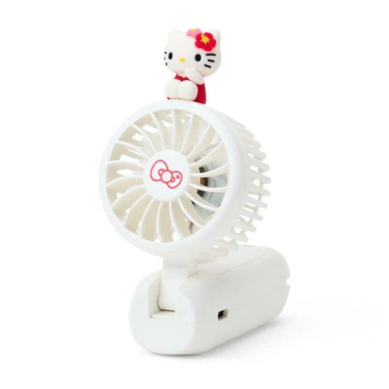 Hello Kitty 2-Way Portable Handy Fan (White) - Image 2