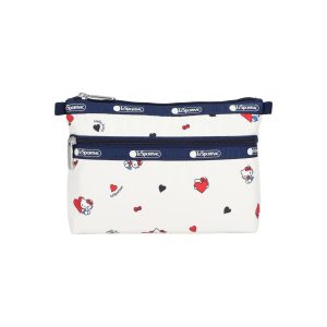 Hello Kitty x LeSportsac Cosmetic Clutch (Lots of Love)