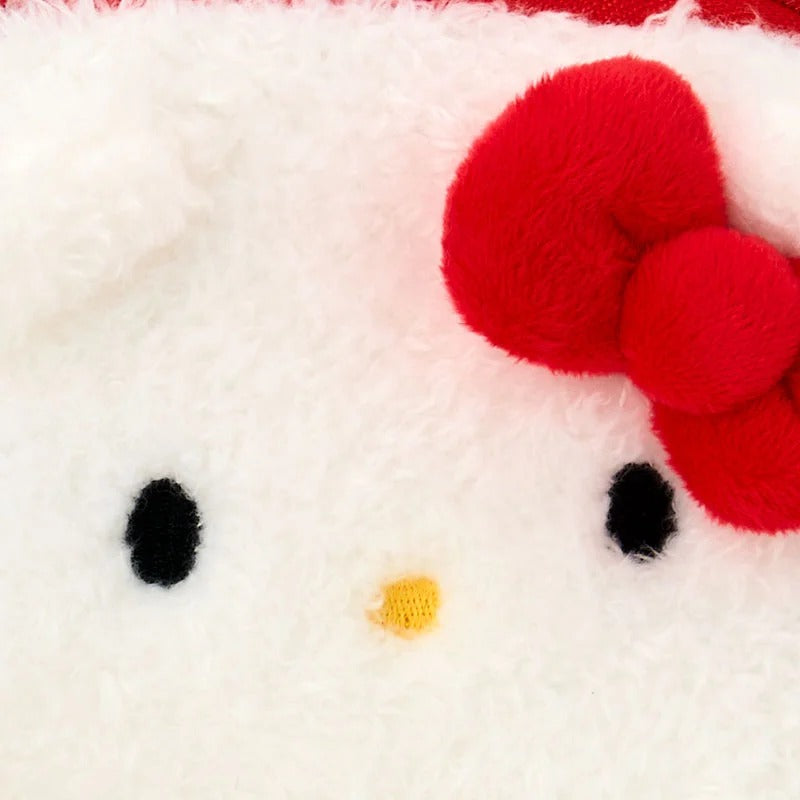 Hello Kitty Fuzzy Mini Zipper Pouch - Image 5