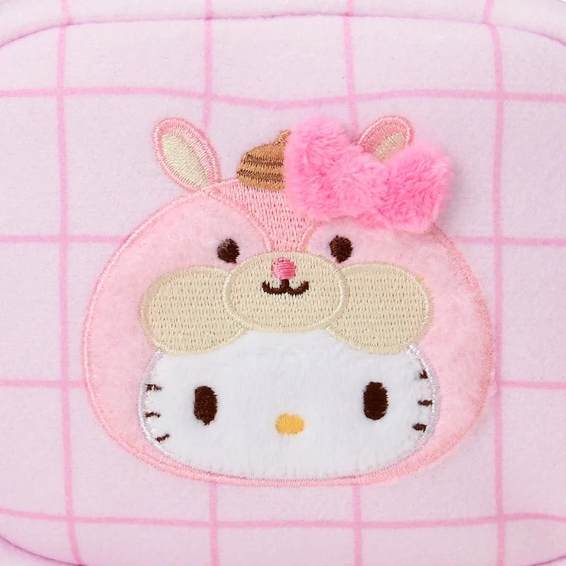 Hello Kitty Mini Zipper Pouch (Fluffy Squirrel Series) - Image 4