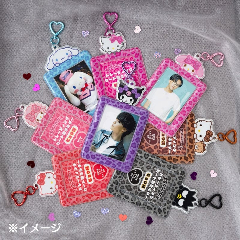 Hello Kitty Red Leopard ID Badge Holder (Enjoy Idol Series) - Image 3