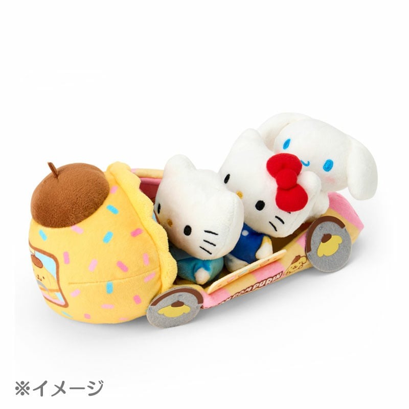 Pompompurin Soft Food Truck Playset (Hello Kitty and Friends Supercute Adventures Series) - Image 2