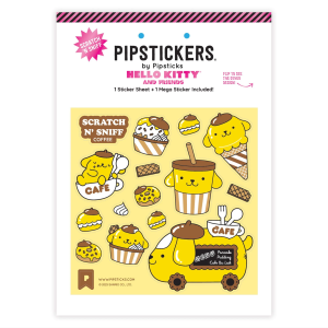Pompompurin x Pipsticks Caf?? Cruiser Scratch 'n Sniff (2ct)