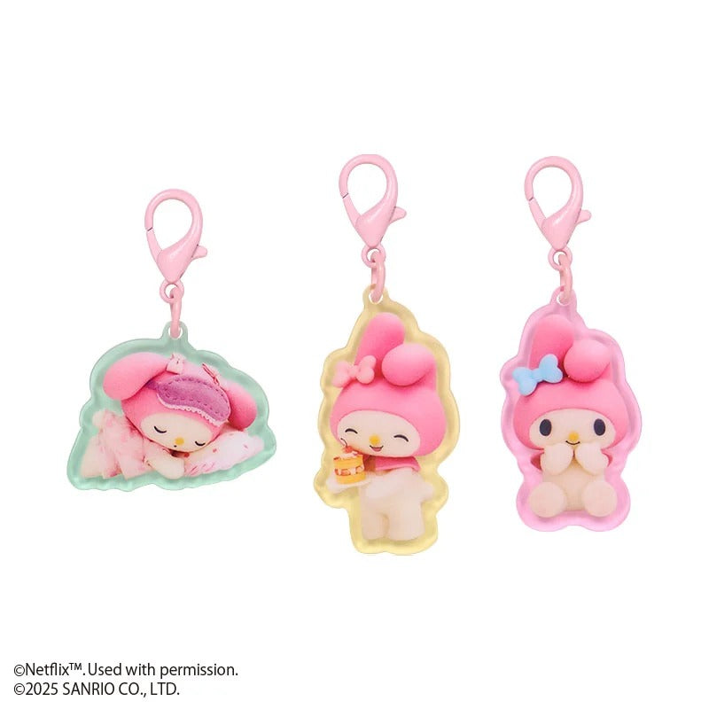 My Melody Acrylic Keychain (My Melody & Kuromi Netflix Series) - Image 3