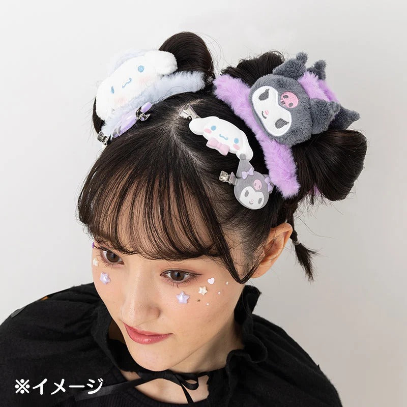 Kuromi Besties Flocked Mini Hair Clip Set - Image 2