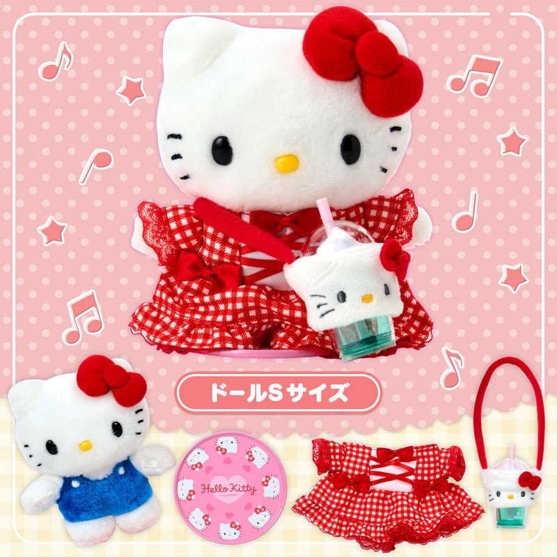 Hello Kitty Dress-Up Doll Starter Set (Pitatto Friends Series) - Image 9