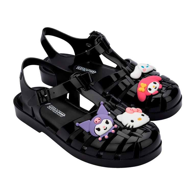 Hello Kitty and Friends x Melissa Possession Jelly Sandal (Black) - Image 6