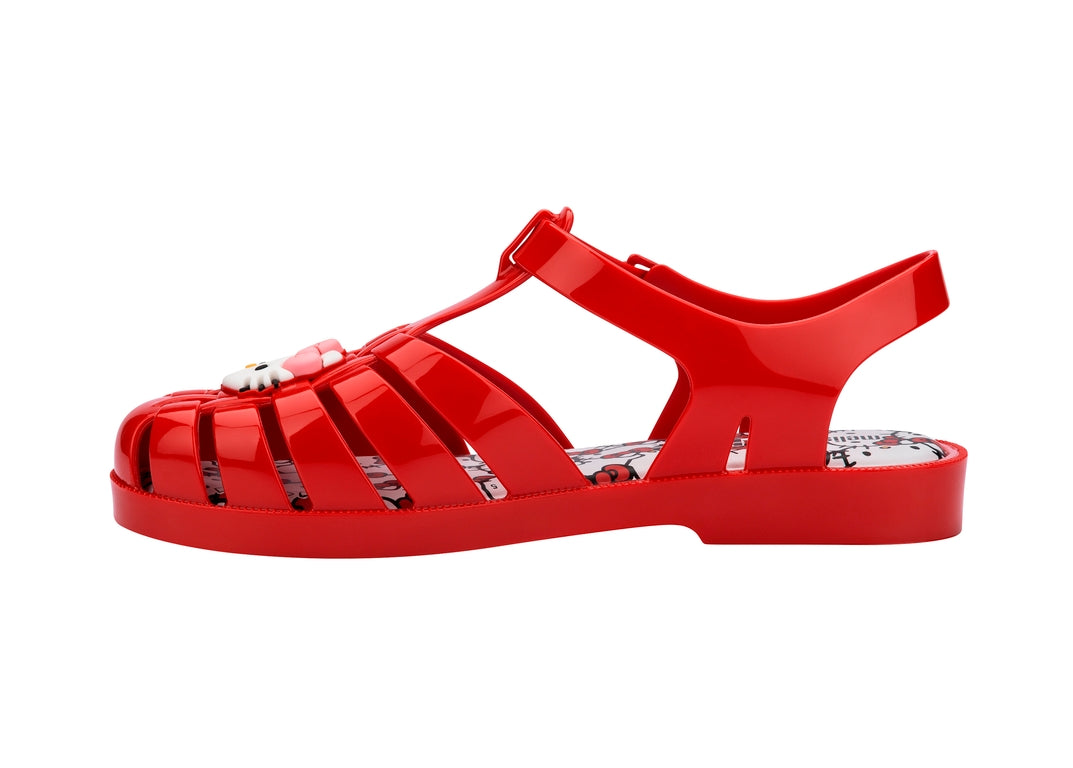 Hello Kitty x Melissa Possession Jelly Sandal (Red) - Image 8