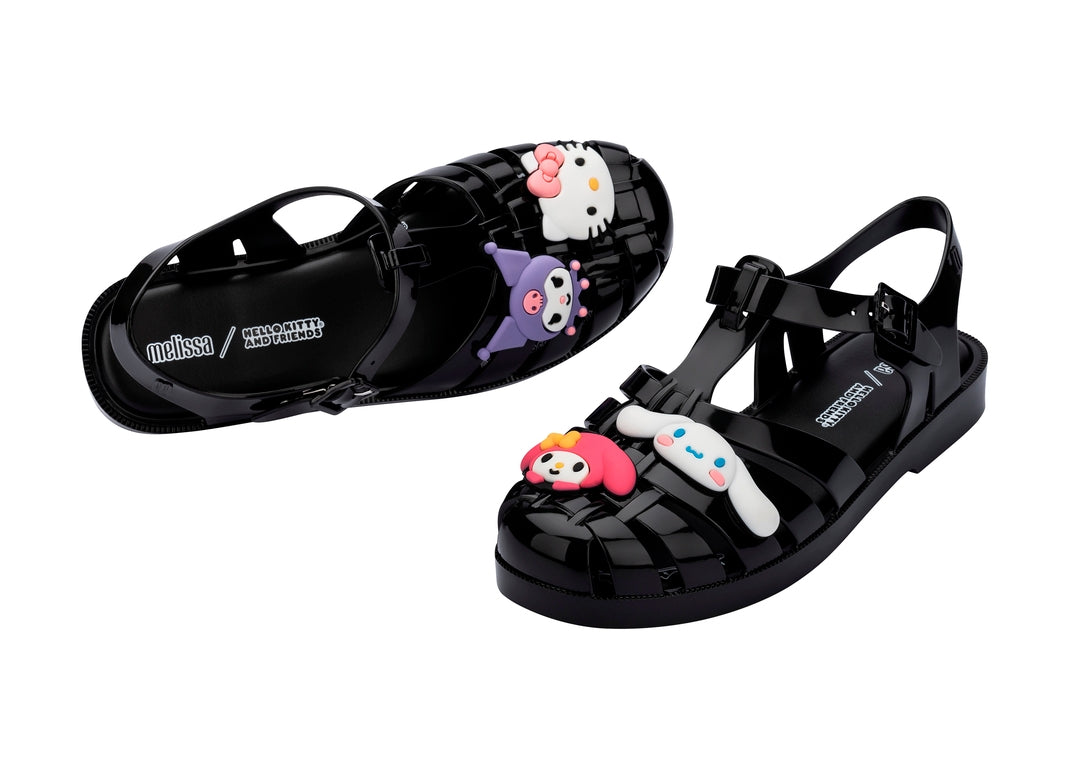 Hello Kitty and Friends x Melissa Possession Jelly Sandal (Black) - Image 7