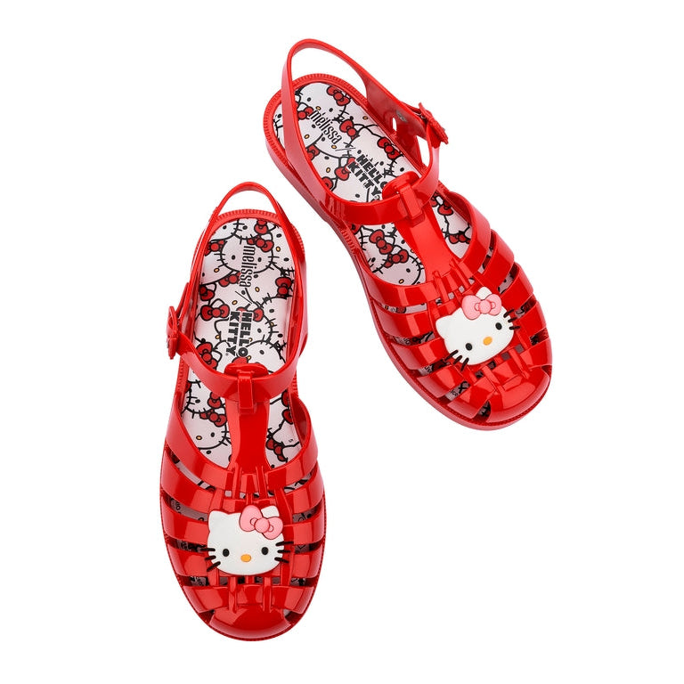 Hello Kitty x Melissa Possession Jelly Sandal (Red) - Image 6