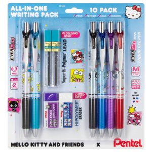 Hello Kitty and Friends x Pentel Writing Essentials Pack (10-Pk)
