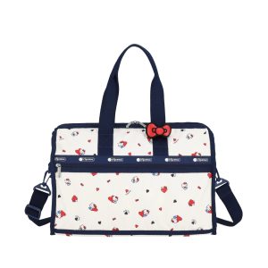 Hello Kitty x LeSportsac Deluxe Medium Weekender (Lots of Love)