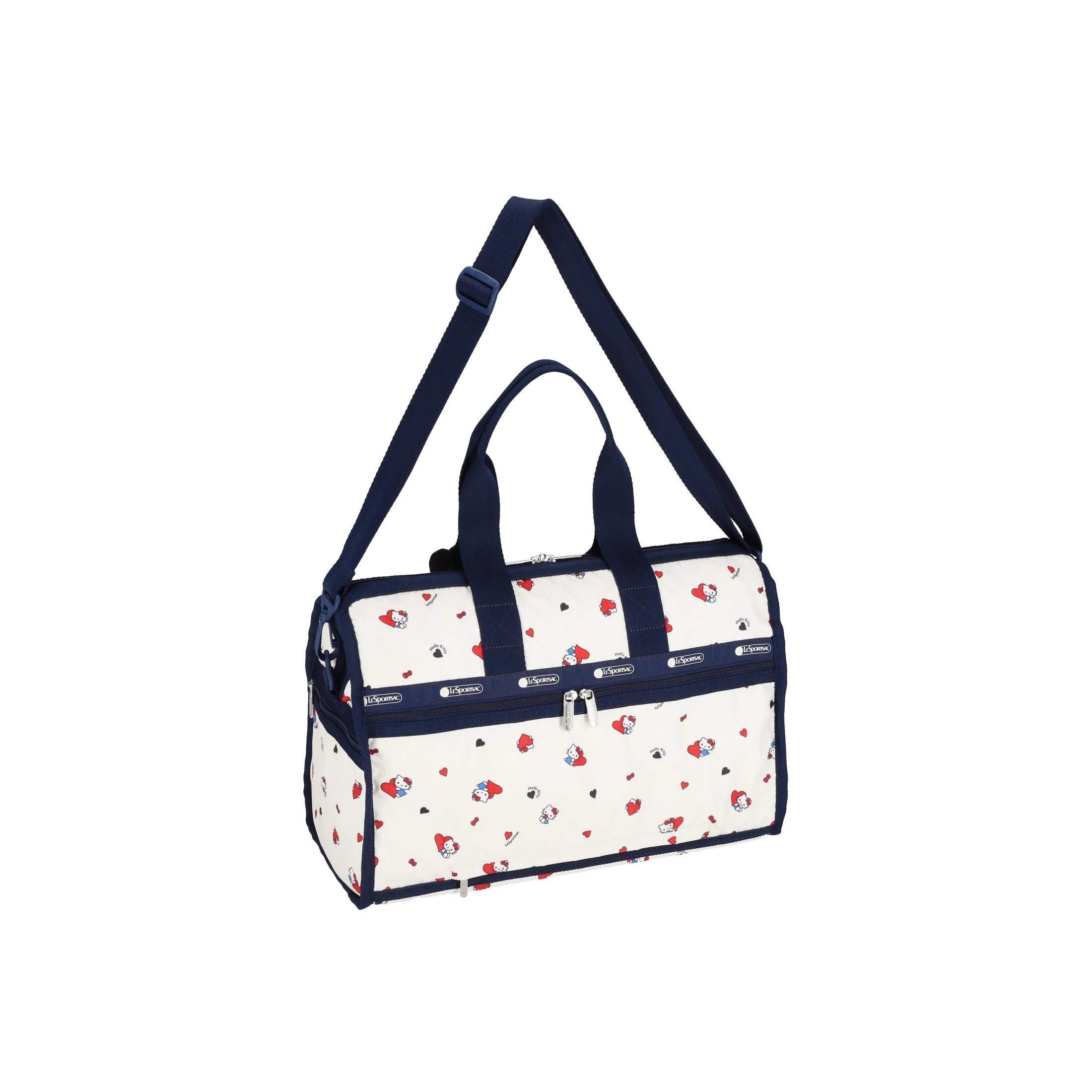 Hello Kitty x LeSportsac Deluxe Medium Weekender (Lots of Love) - Image 5
