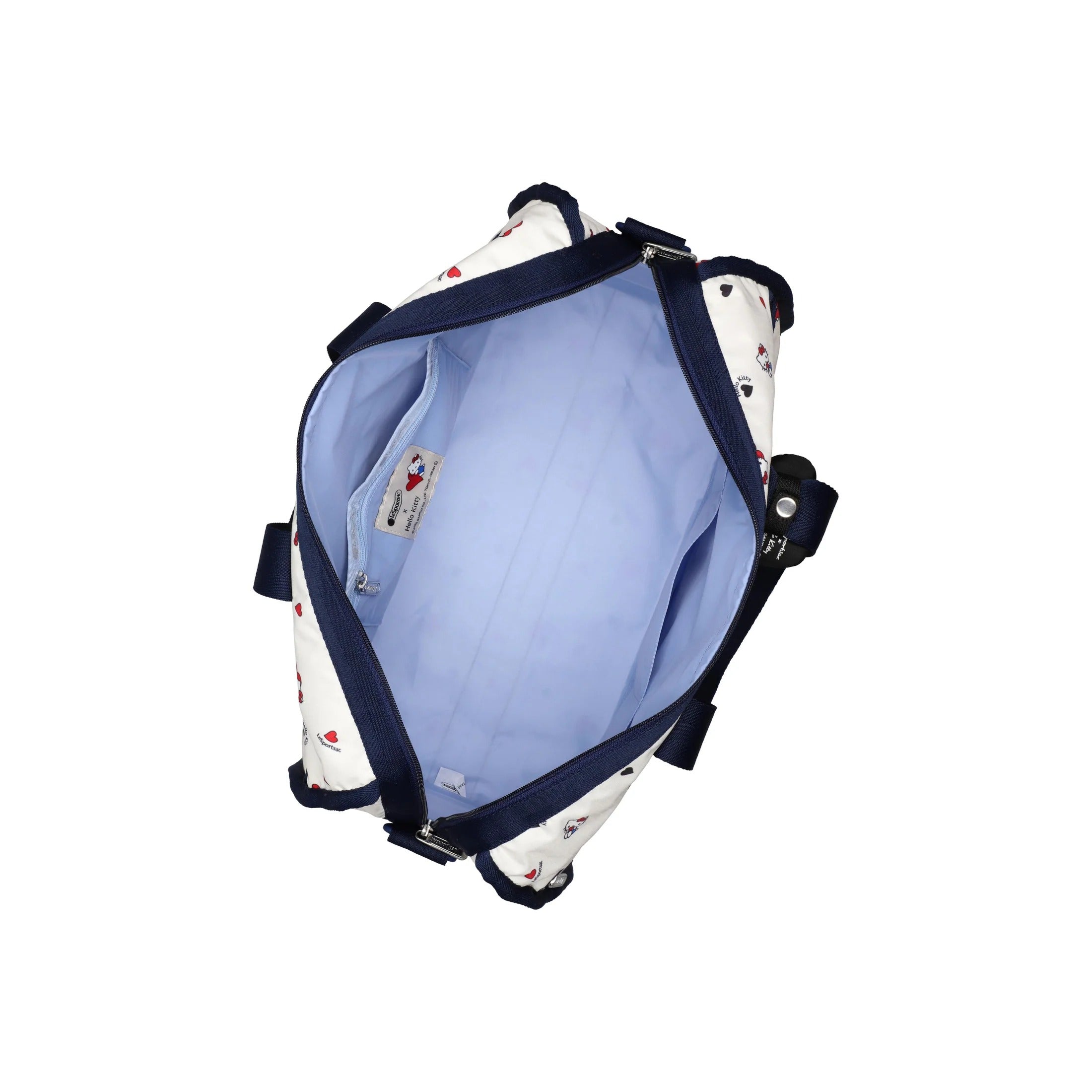 Hello Kitty x LeSportsac Deluxe Medium Weekender (Lots of Love) - Image 6