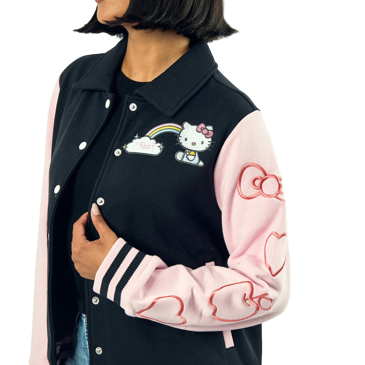 Hello Kitty Rainbow Varsity Jacket - Image 2