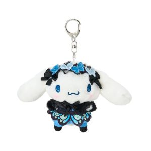 Cinnamoroll Plush Mascot Keychain (Monarch Butterfly Series)