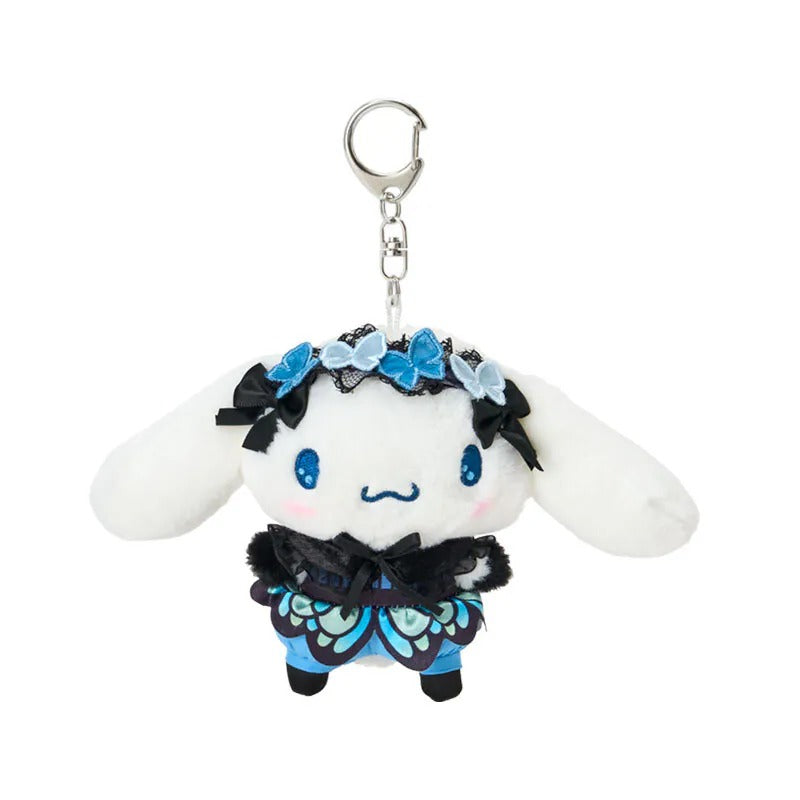 Cinnamoroll Plush Mascot Keychain (Monarch Butterfly Series)