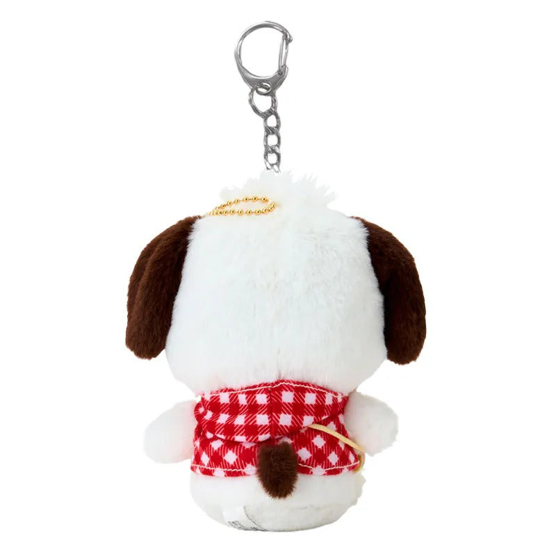 Pochacco Plush Keychain Mascot (I Love Pi-Chans Series) - Image 2