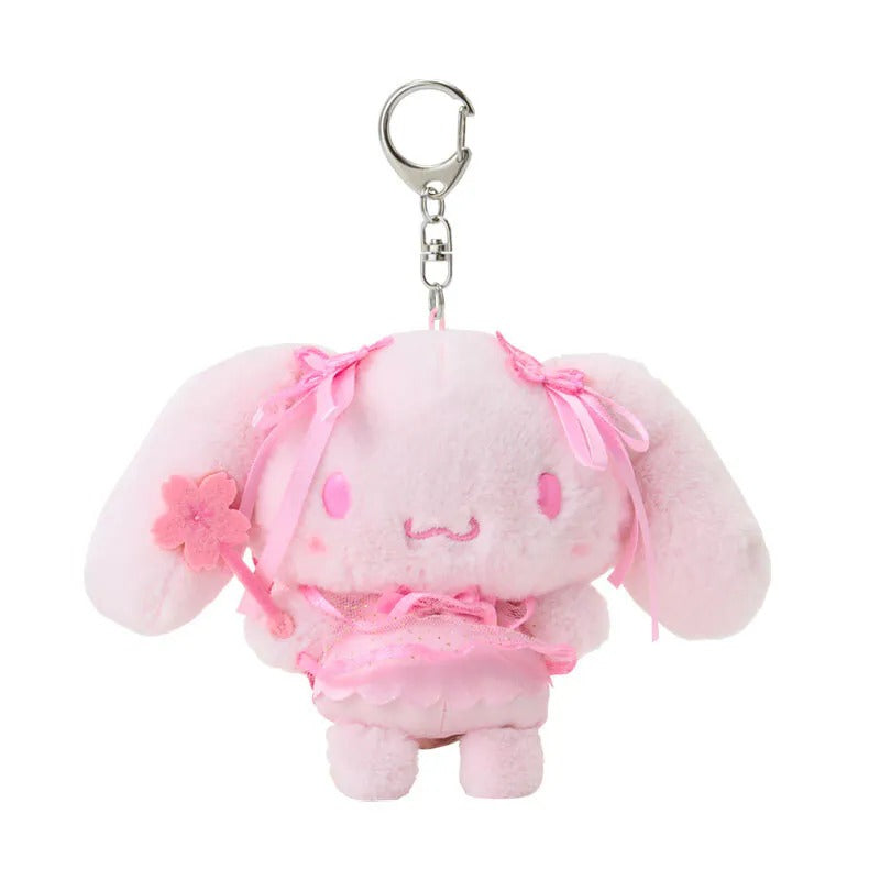 Cinnamoroll Plush Mascot Keychain (Cherry Blossom Fairies Series)