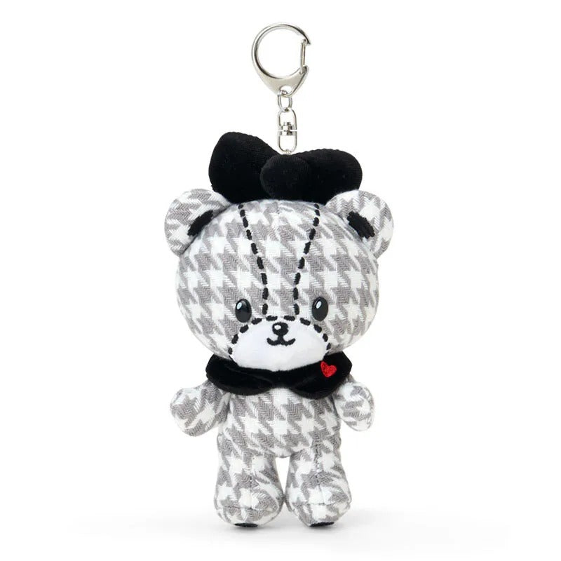 Tiny Chum Plush Mascot Keychain (Monochrome Birthday Twins Series)