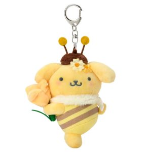 Pompompurin Plush Mascot Keychain (Sweet As Can Bee Series)