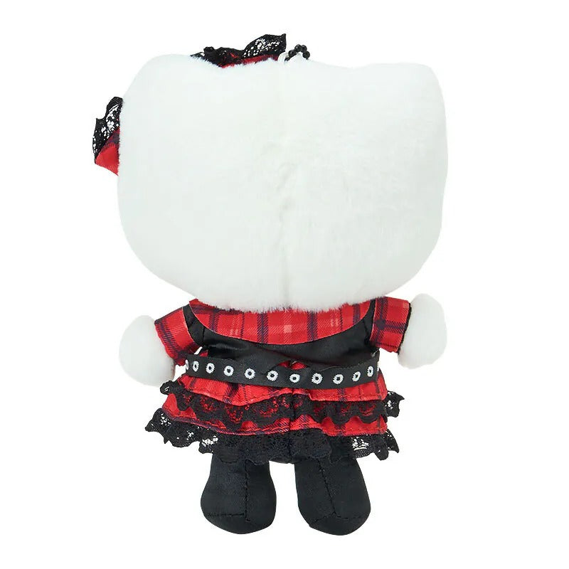 Hello Kitty Plush Mascot Keychain (Rock 'n' Check Series) - Image 3
