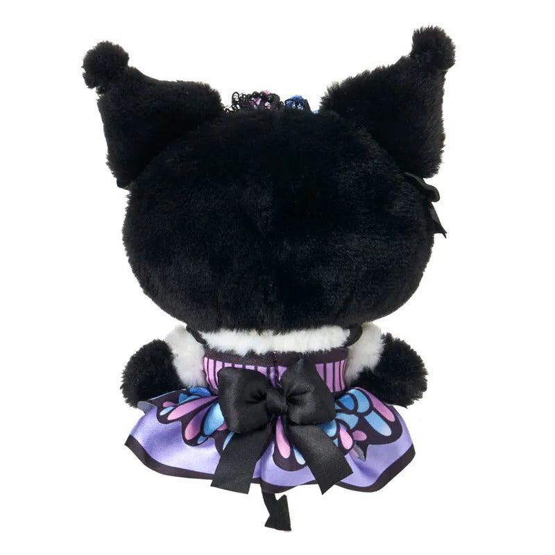 Kuromi Plush Mascot Keychain (Monarch Butterfly Series) - Image 3