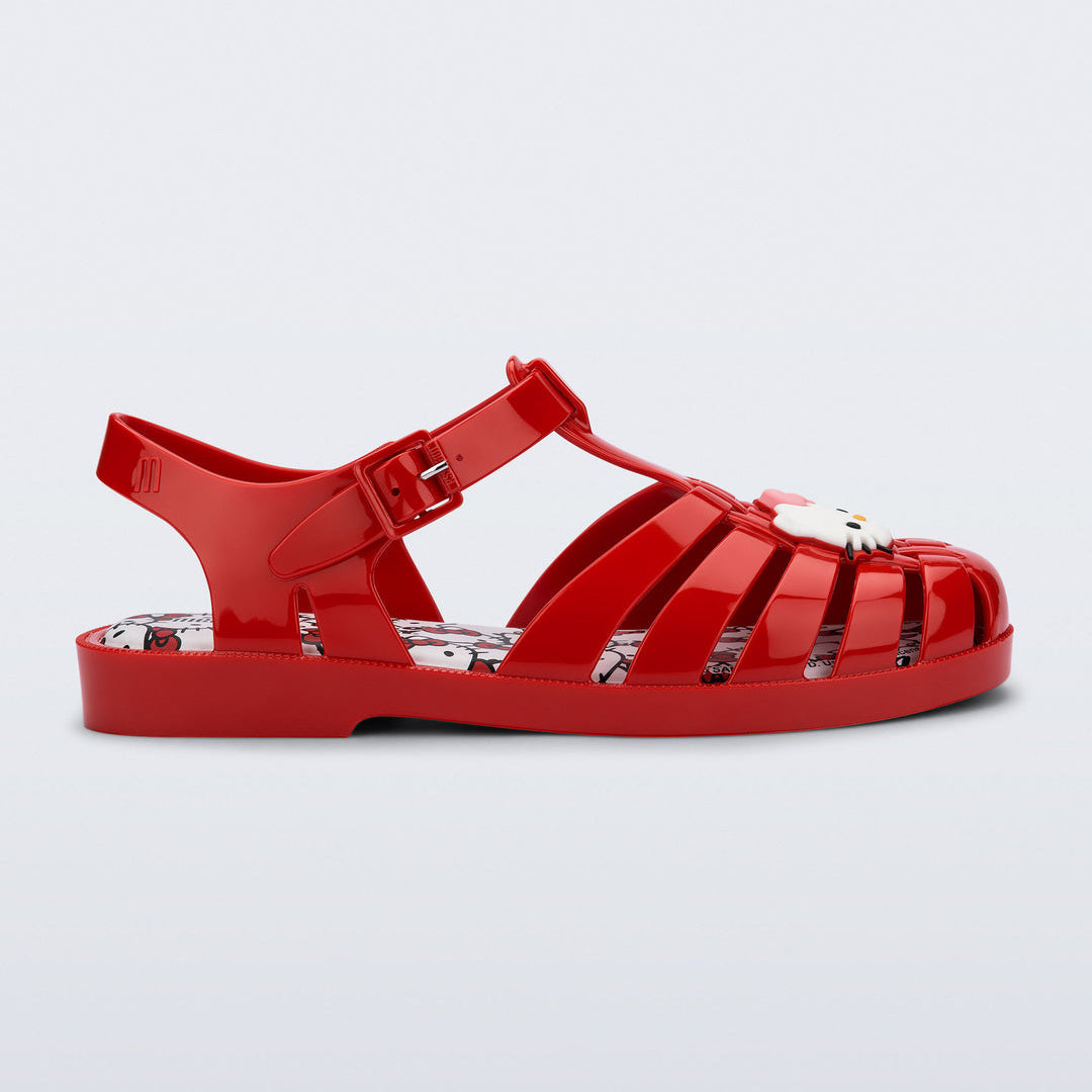 Hello Kitty x Melissa Possession Jelly Sandal (Red) - Image 4