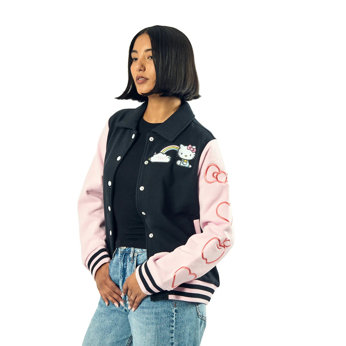 Hello Kitty Rainbow Varsity Jacket - Image 6