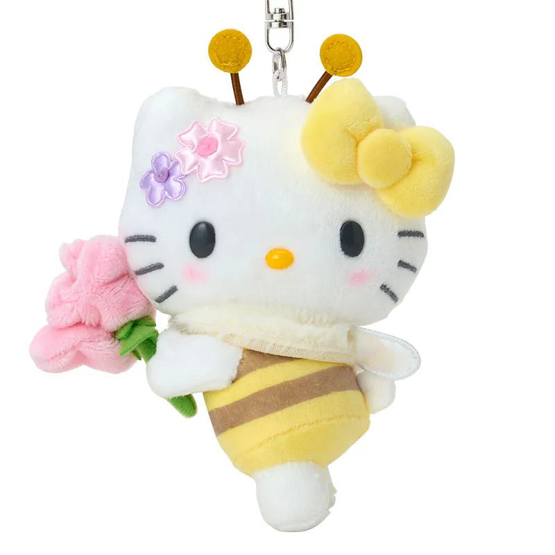 Hello Kitty Plush Mascot Keychain (Sweet As Can Bee Series) - Image 2