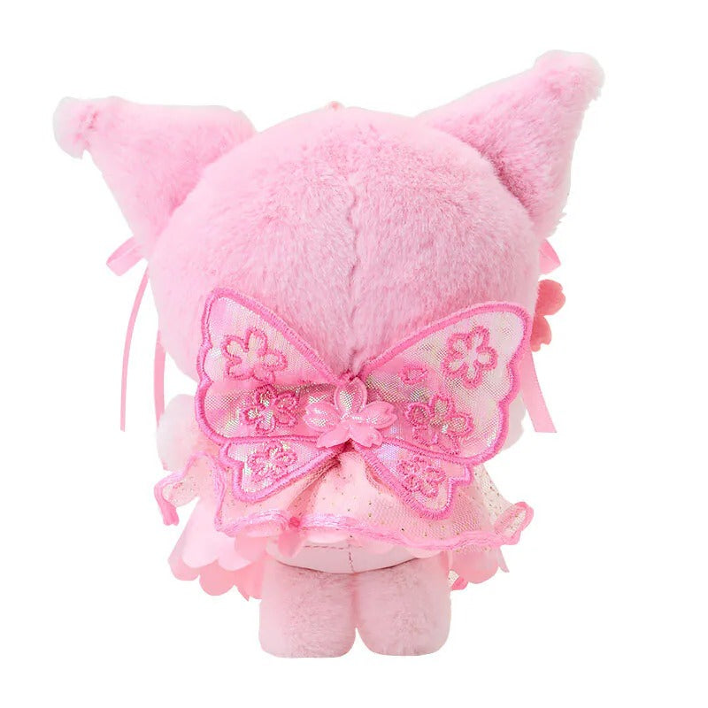 Kuromi Plush Mascot Keychain (Cherry Blossom Fairies Series) - Image 3