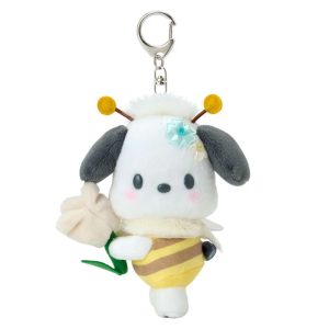 Pochacco Plush Mascot Keychain (Sweet As Can Bee Series)
