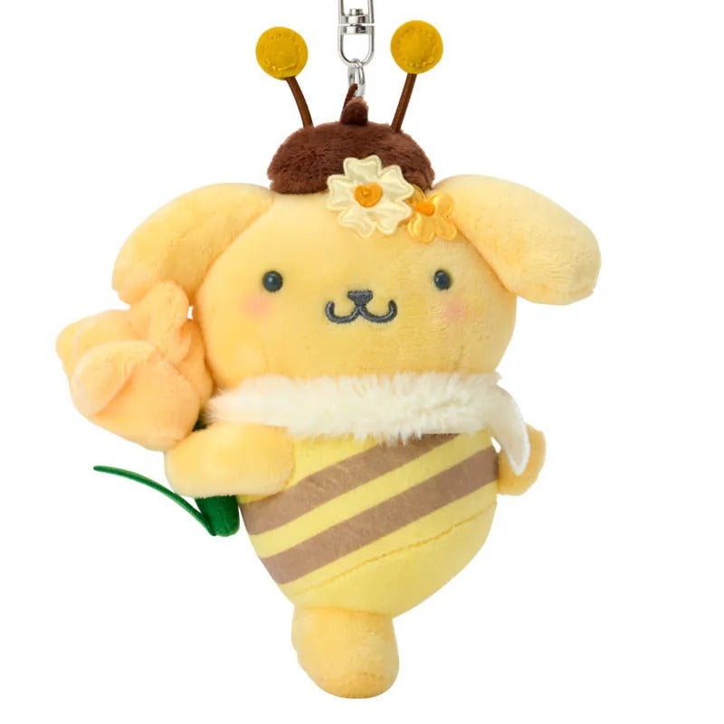 Pompompurin Plush Mascot Keychain (Sweet As Can Bee Series) - Image 2