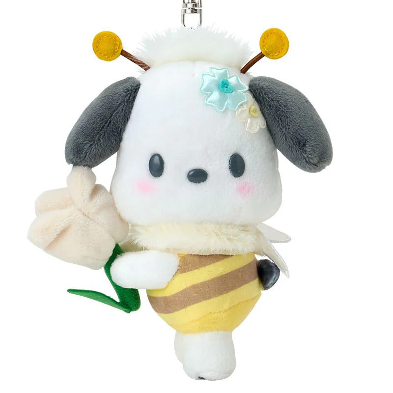 Pochacco Plush Mascot Keychain (Sweet As Can Bee Series) - Image 2