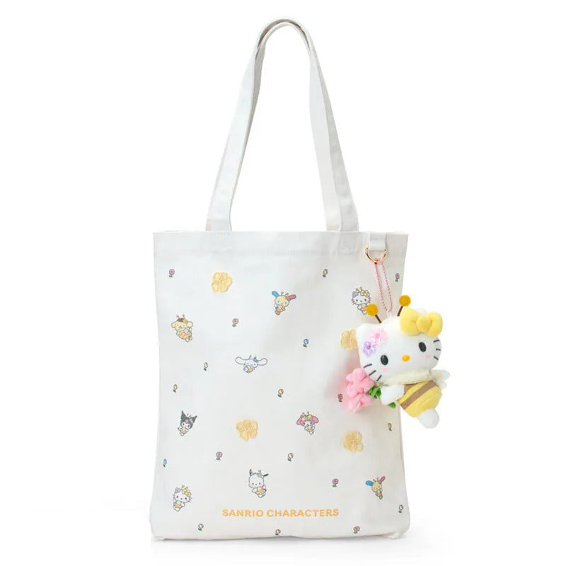 Hello Kitty Plush Mascot Keychain (Sweet As Can Bee Series) - Image 4