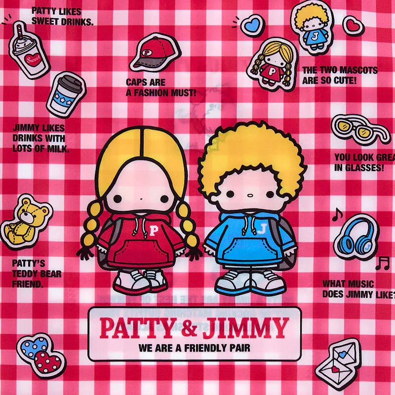 Patty and Jimmy Reusable Tote Bag (Friendly Pair Series) - Image 4
