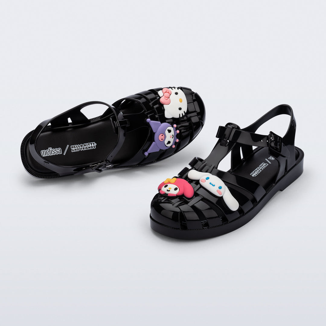 Hello Kitty and Friends x Melissa Possession Jelly Sandal (Black) - Image 3
