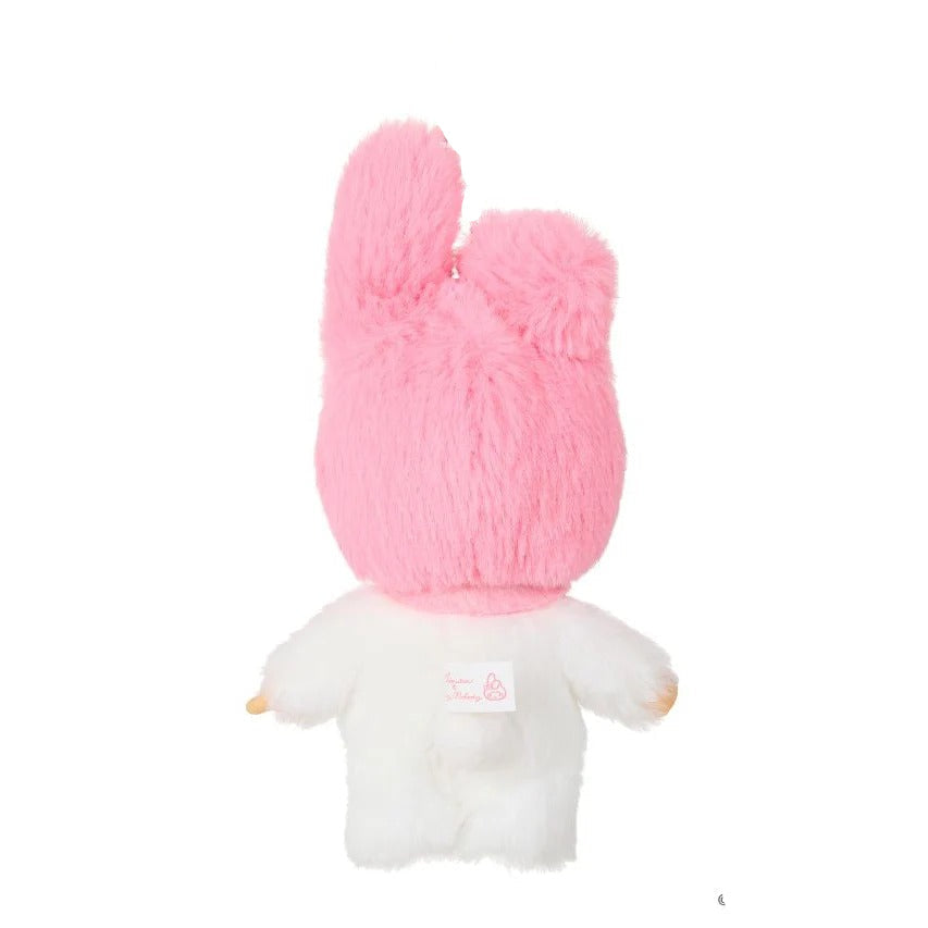 My Melody x Monchhichi Plush Mascot Keychain (Chimutan) - Image 4