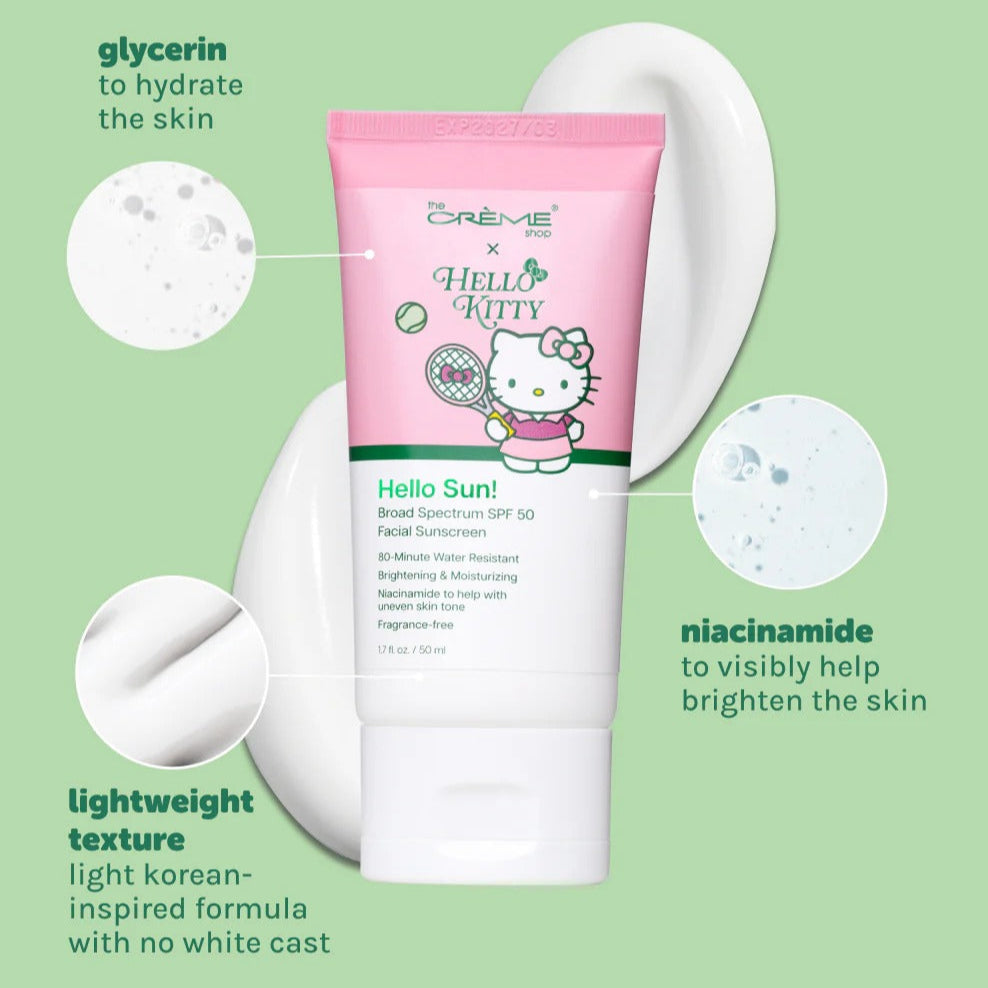 Hello Kitty x The Cr??me Shop Hello Sun! Broad Spectrum (SPF 50) - Image 3