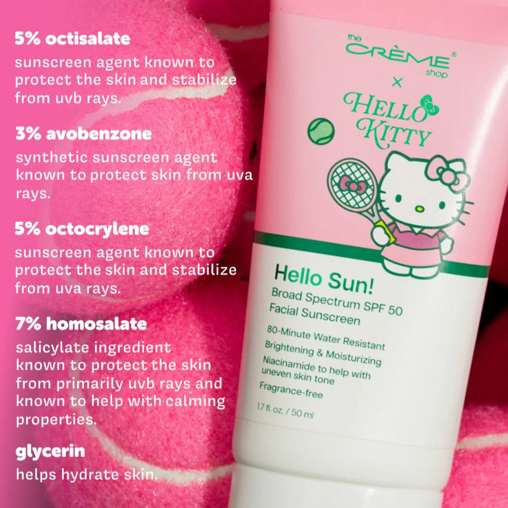 Hello Kitty x The Cr??me Shop Hello Sun! Broad Spectrum (SPF 50) - Image 6