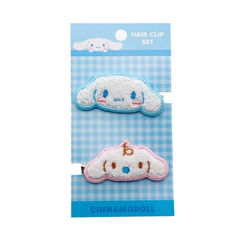 Cinnamoroll 2-pc Chenille Hair Clips - Image 2