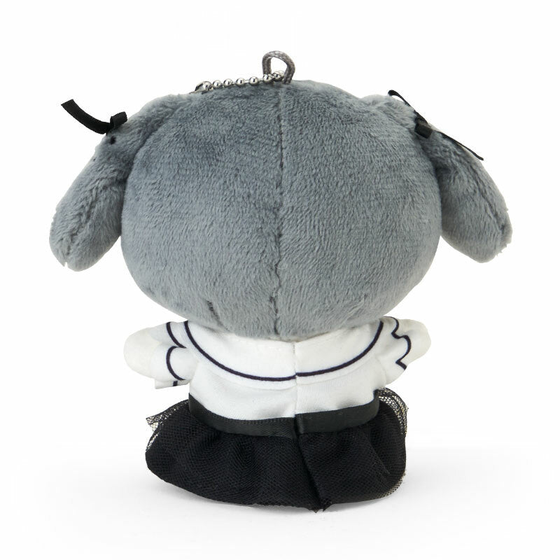 My Melody Plush Mascot Keychain (Silver Houndstooth Series) - Image 2