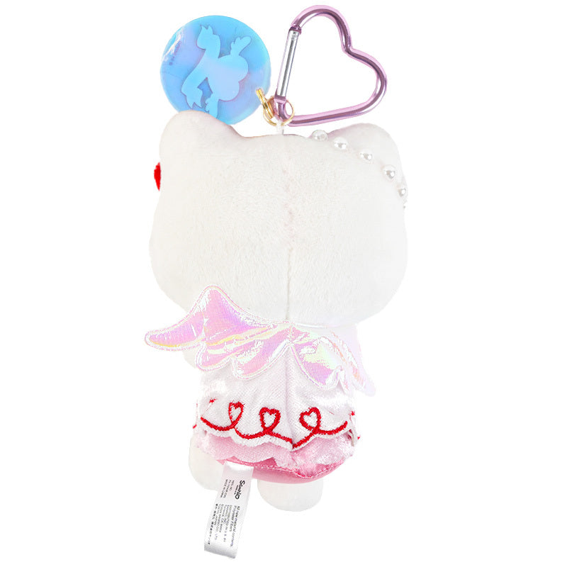 Hello Kitty Bright Plush Mascot Keychain (Bright and Dark Angel Series) - Image 2