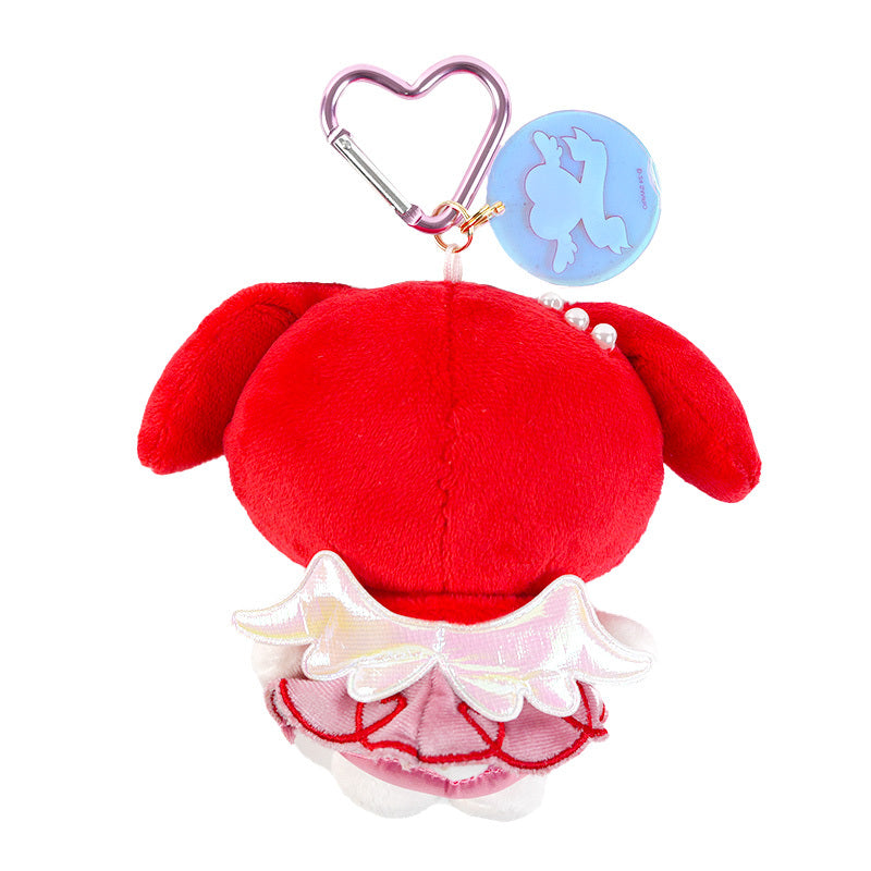 My Melody Bright Plush Mascot Keychain (Bright and Dark Angel Series) - Image 2