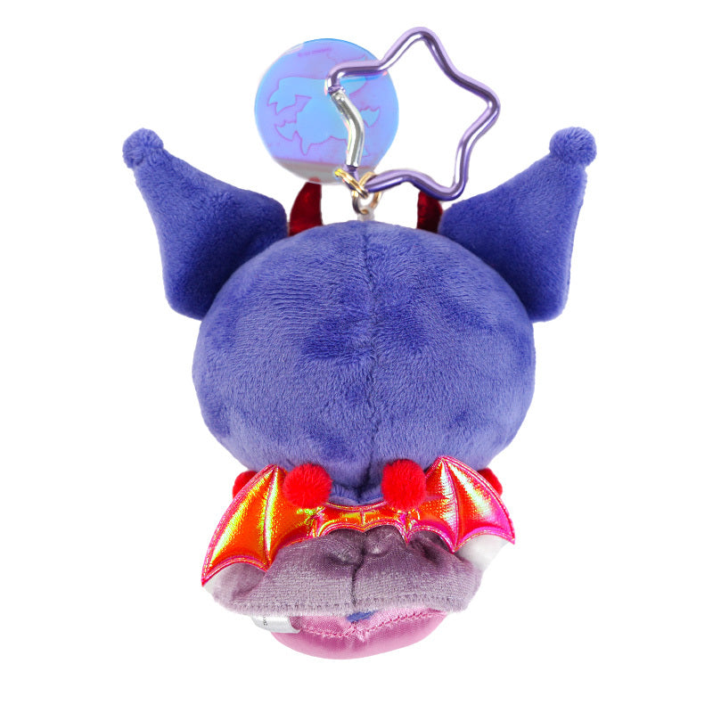 Kuromi Dark Plush Mascot Keychain (Bright and Dark Angel Series) - Image 2