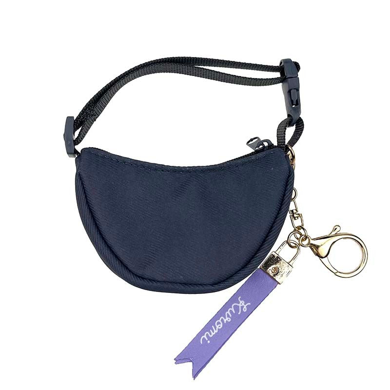 Kuromi 2-Way Mini Crescent Bag Charm - Image 2