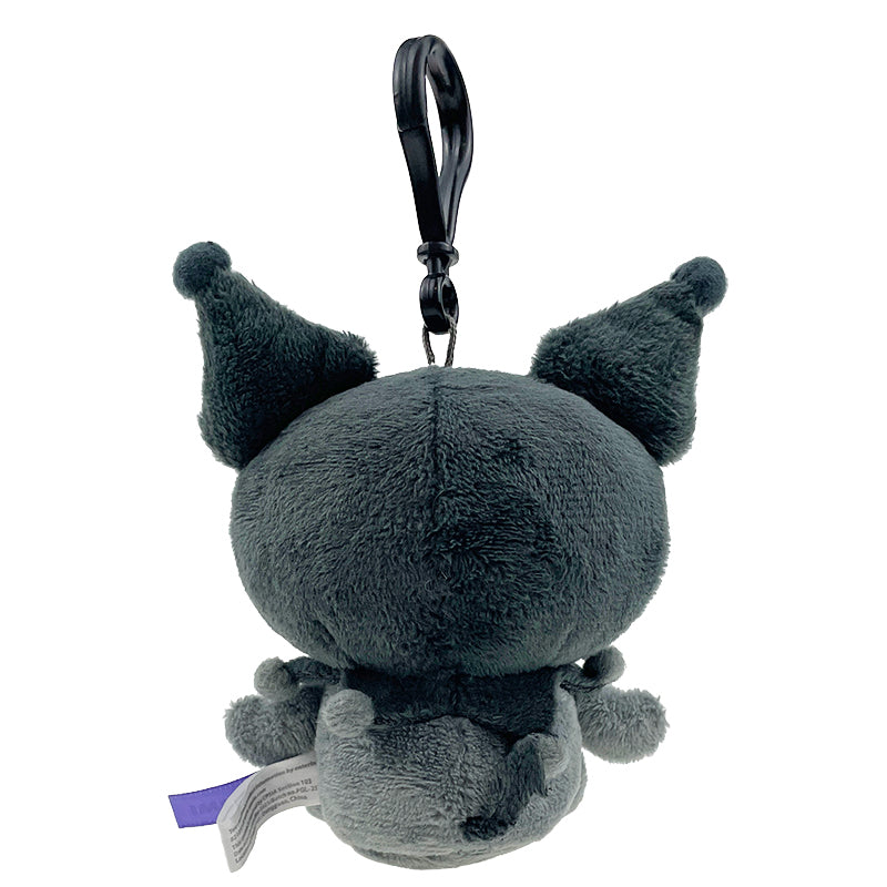 Kuromi Plush Mascot Clip (Ash Monochrome Series) - Image 2